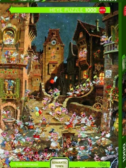 Heye Puzzle 1000 Stukjes>Puzzel Romantic Town - 1000 Stukjes