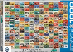 Eurographics 1000 Stukjes>Puzzel: The Vw Groovy Bus (1000)