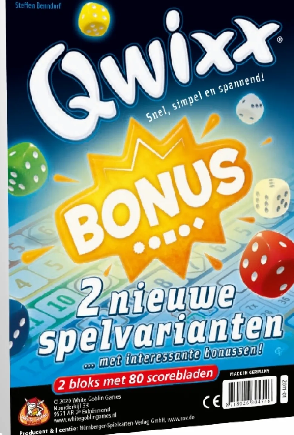 White Goblin Games Dobbelspellen>Qwixx Bonus