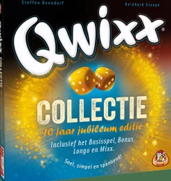 White Goblin Games Dobbelspellen>Qwixx Collectie - Jubileumeditie 10 Jaar
