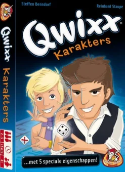 White Goblin Games Dobbelspellen>Qwixx Karakters