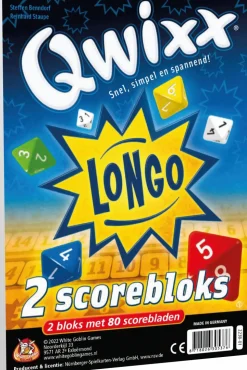 White Goblin Games Spelonderdelen>Qwixx Longo Bloks (Extra Scoreblocks)