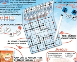 White Goblin Games Dobbelspellen>Railroad Ink (Diepblauwe Versie) - Dobbelspel