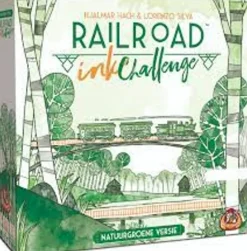 White Goblin Games Dobbelspellen>Railroad Ink (Natuurgroene Versie) - Dobbelspel