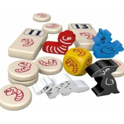 999 Games Pokemon Tins>Regenwormen - Basisspel