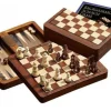 Philos Reisset>Reis Schaak/Dam/Backgammon Cassette Magnetisch