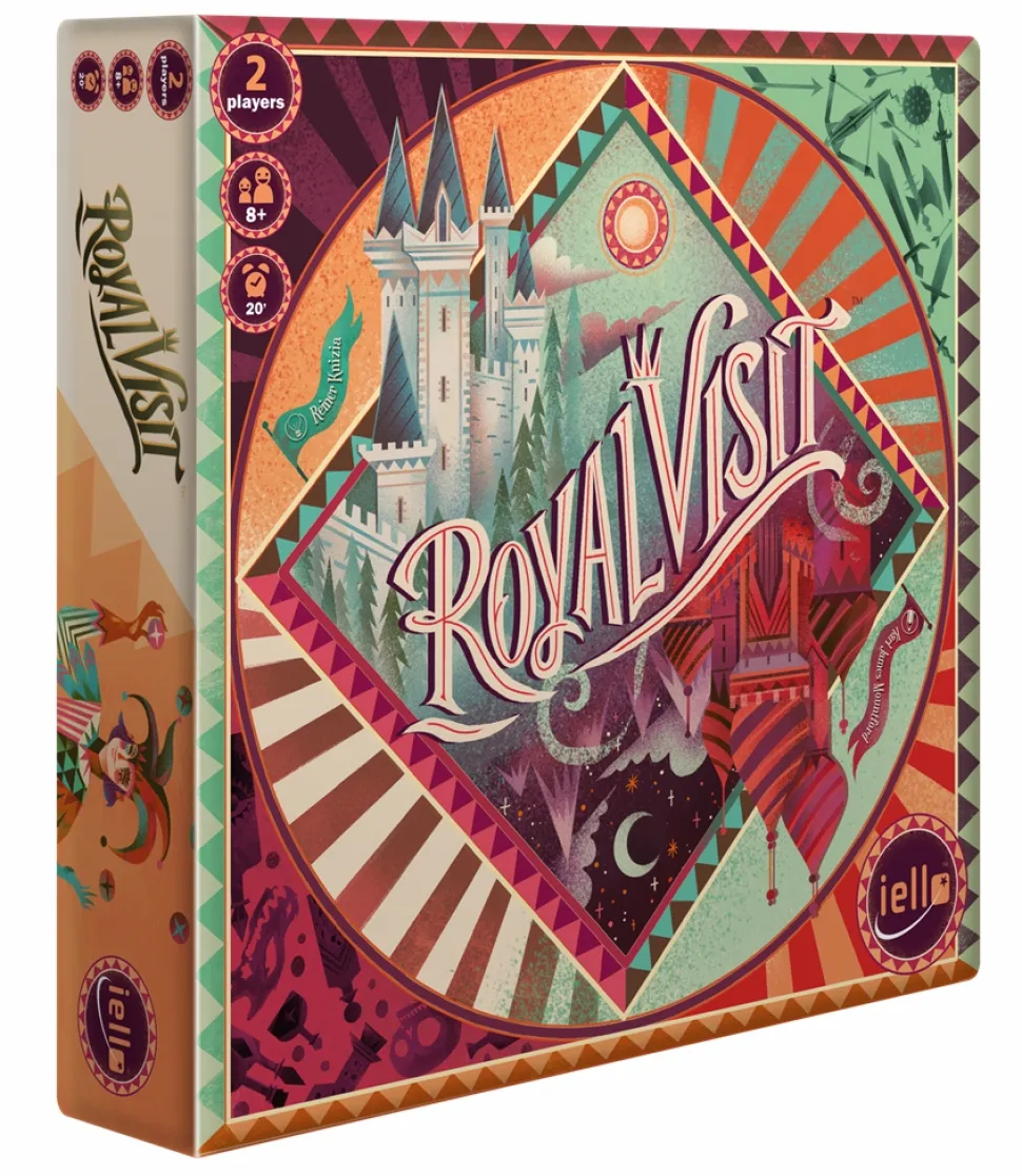 Iello 2 Persoonsspellen>Royal Visit - Bordspel