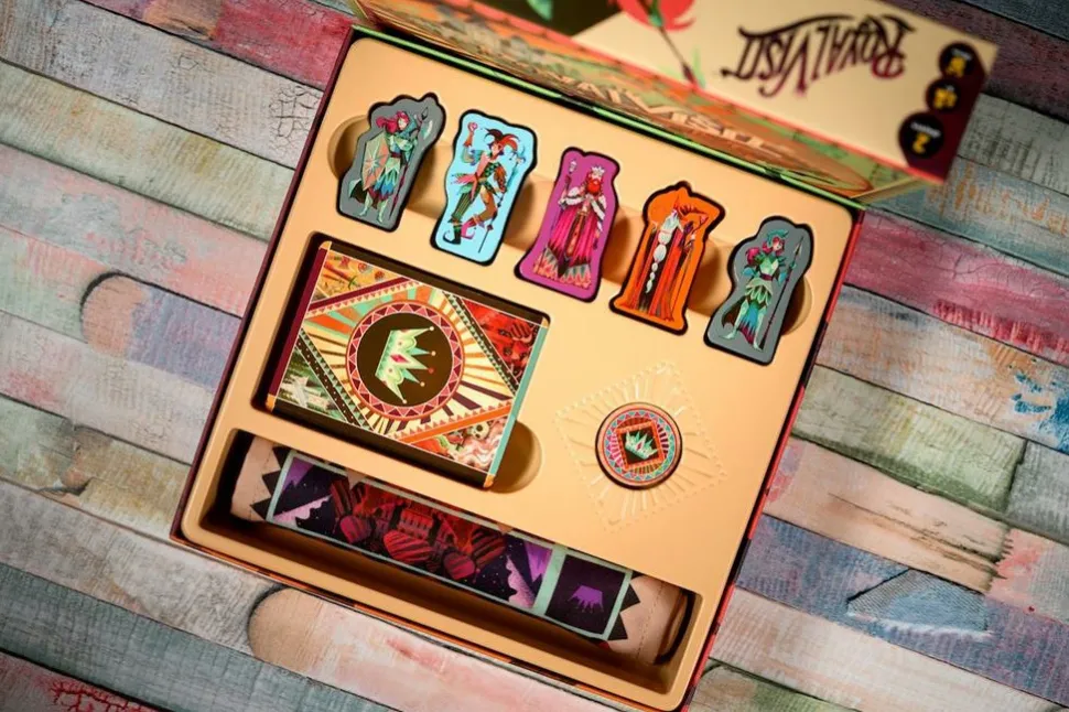 Iello 2 Persoonsspellen>Royal Visit - Bordspel