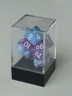 Spellenhuis Dobbelstenen>Rpg Dice Set (7) Layerd Color Paars/Blauw