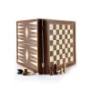 Manopoulou Hout>Schaak/ Backgammon 2 In 1 Combo (Small)