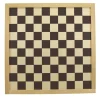 Hot Games Dammen>Schaakbord/Dambord Triplex Blank/Bruin