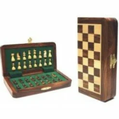 Hot Games Schaaksets>Schaakcassette Magnetisch Ingelegd