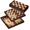 Philos Hout>Schaak/Dam/Backgammon Kassette Veld 30 Mm, Koningshoogte 63 Mm