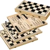 Philos Schaaksets>Schaak/Dam/Backgammon Kassette Veld 50 Mm, Koningshoogte 100 Mm
