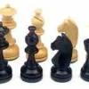 Hot Games Schaakstukken>Schaakstukken Palm-Zwart Mt.6 (Verzwaard)
