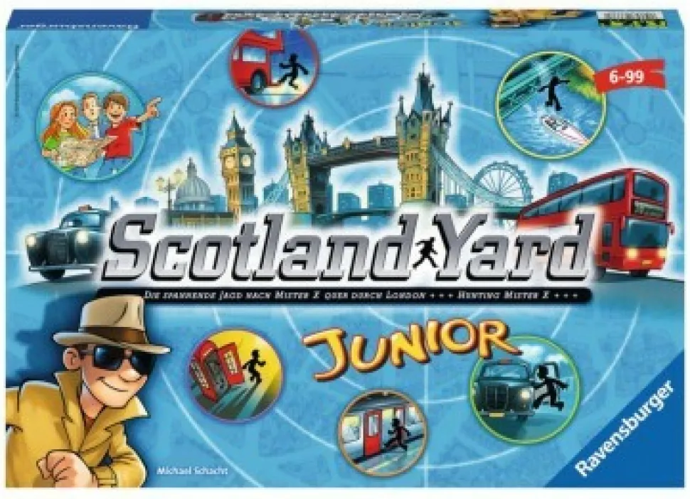 Ravensburger Kinderspellen>Scotland Yard Junior