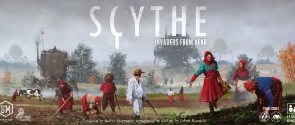 Stonemaier Games Organizers>Scythe Invaders From Afar - Expansion