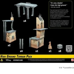 Atomic Mass Games Star Wars Shatterpoint>Shatterpoint High Ground Terrain Pack
