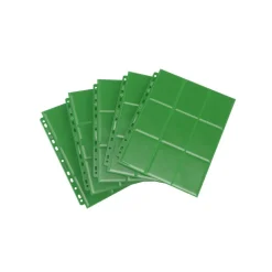 Gamegenic Opbergmappen>Sideloading 18-Pocket Pages Pack Green (10)