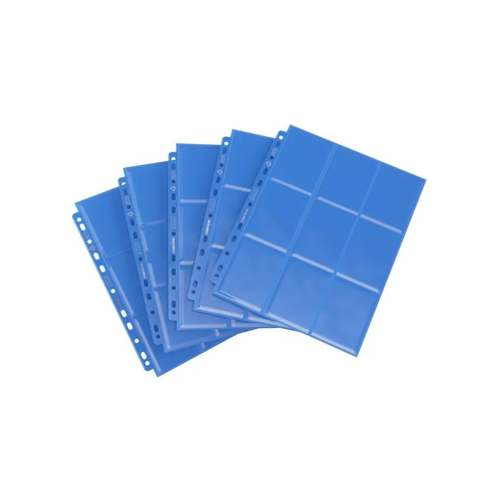 Gamegenic Opbergmappen>Sideloading 18-Pocket Pages Pack Blue (10)