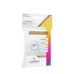 Gamegenic Bordspel Hoesjes>Sleeves: Matte 7 Wonders 67X103Mm (80)