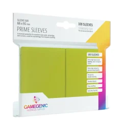 Gamegenic Sleeves (Standard Size)>Sleeves: Pack Prime Lime (100)