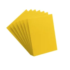 Gamegenic Sleeves (Standard Size)>Sleeves: Pack Prime Yellow (100)