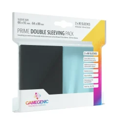 Gamegenic Sleeves (Standard Size)>Sleeves: Prime Double Sleeving Pack (80)