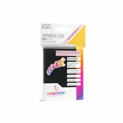Gamegenic Sleeves (Small Cards)>Sleeves Small (62X89) - Black