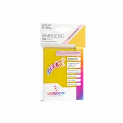 Gamegenic Sleeves (Small Cards)>Sleeves Small (62X89) - Yellow