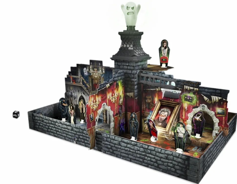 999 Games Kinderspellen>Spookslot - Bordspel