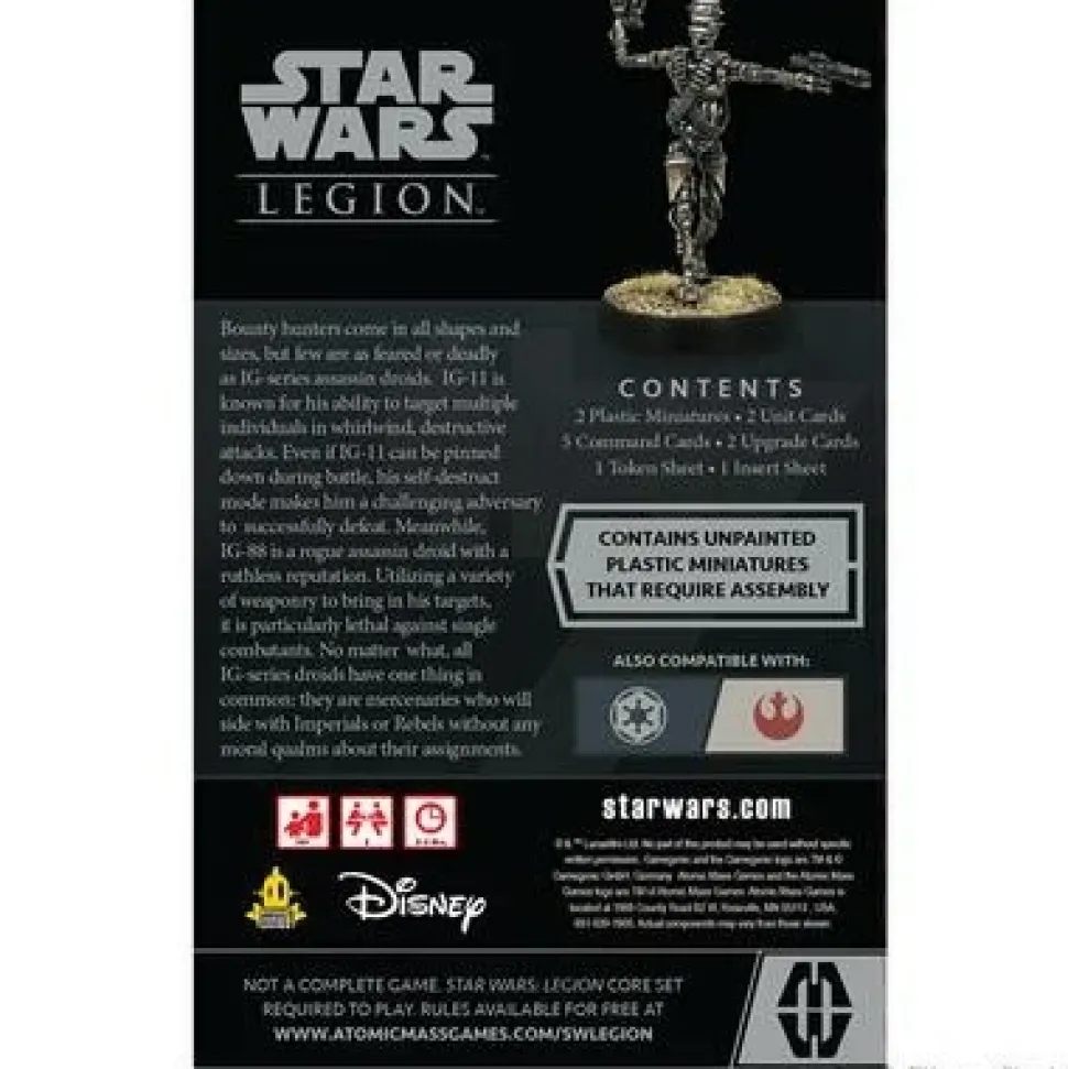 Fantasy Flight Games Star Wars Legion>Star Wars Legion - Ig-Series Assassin Droids Operative Expansion - En
