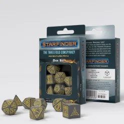 Q Workshop Dobbelstenen>Starfinder Threefold Conspiracy Dice Set (7)