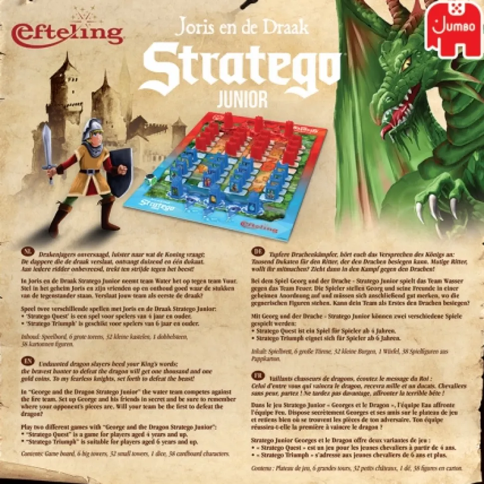 Jumbo Kinderspellen>Stratego Junior Joris En De Draak (Efteling)