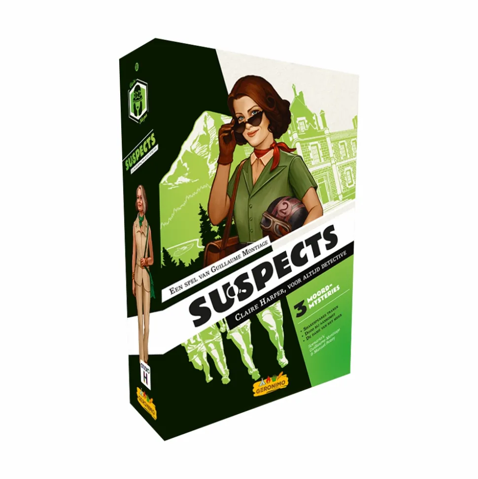 Geronimo Games Samenwerking Bordspel>Suspects 2 - Nederlands