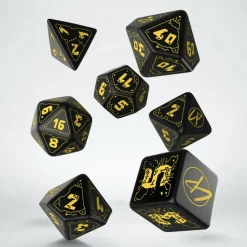 Q Workshop Dobbelstenen>The Cyberpunk Rpg Red Dice Set Wet Work