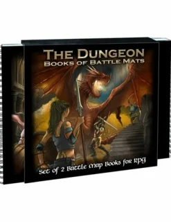 Loke Battlemats Battlemats>The Dungeon Books Of Battle Mats