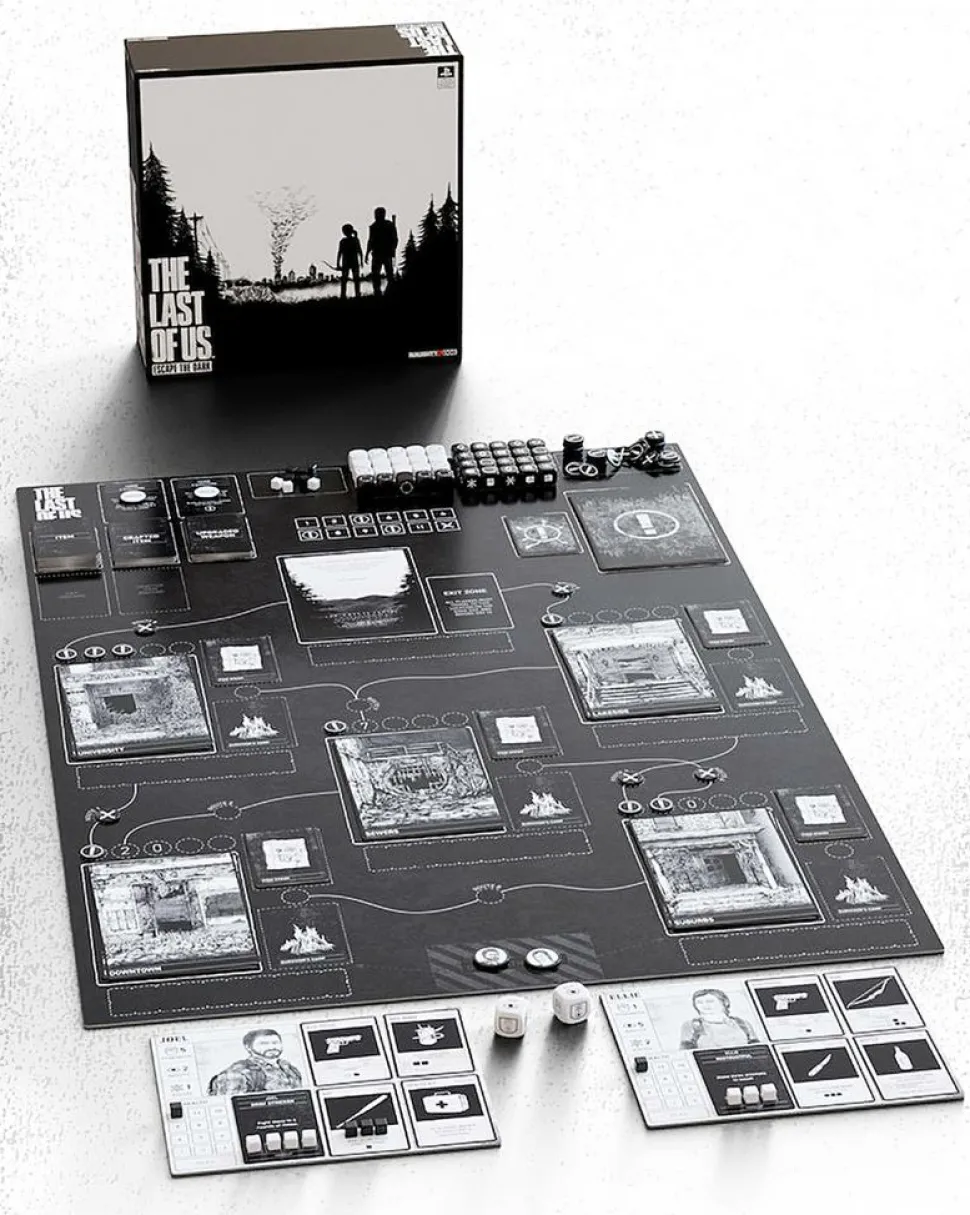 Themeborne Samenwerking Bordspel>The Last Of Us Escape The Dark