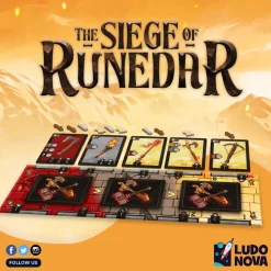 Ludo Nova Samenwerking Bordspel>The Siege Of Runedar