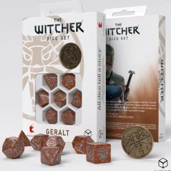 Q Workshop Dobbelstenen>The Witcher Dice Set Geralt - The Monster Slayer