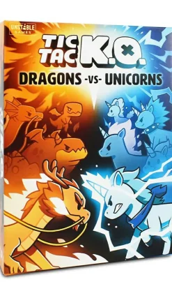 Teeturtle Kaartspellen>Tic Tac Ko Dragons Vs Unicorns