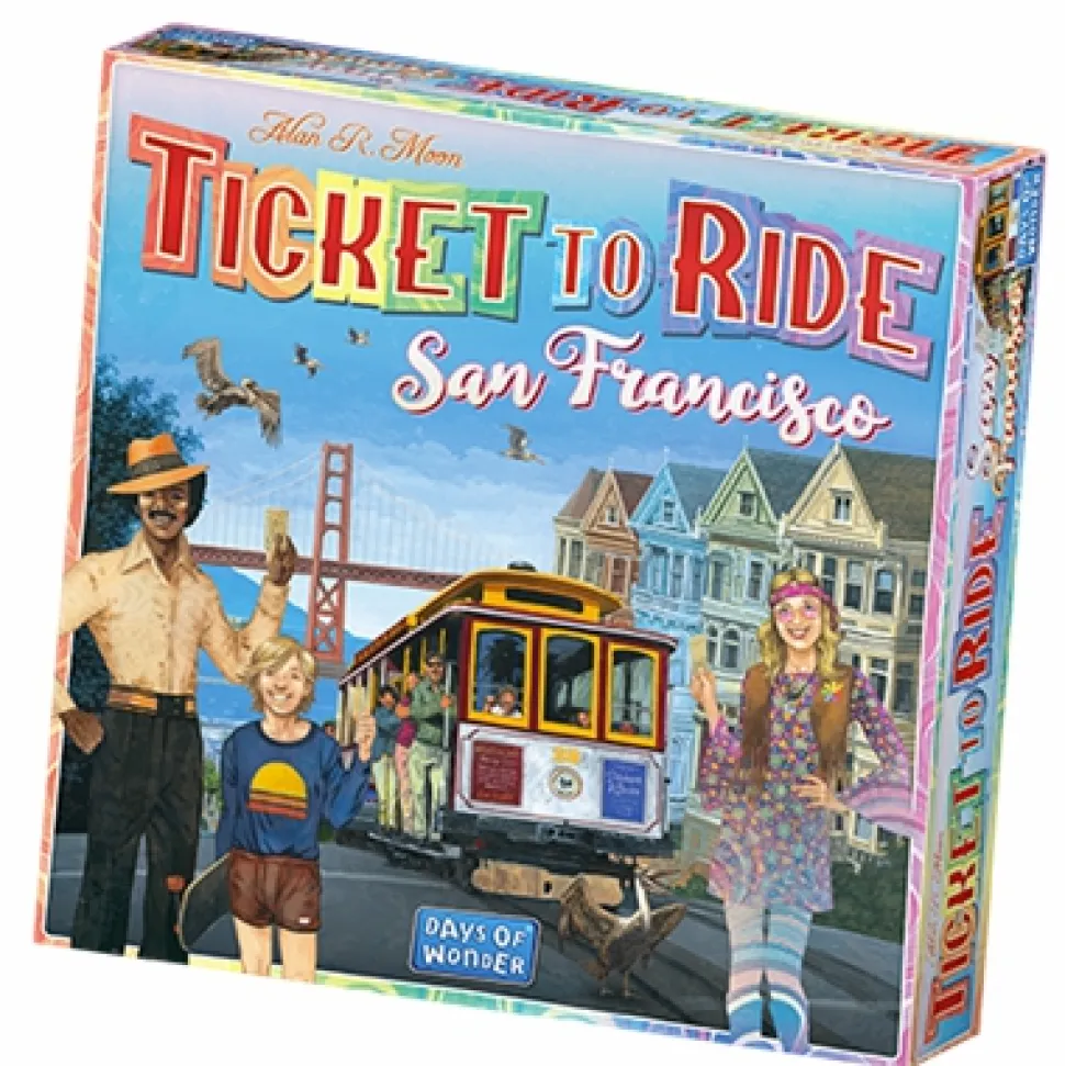 Days of Wonder Ticket To Ride>Ticket To Ride - San Francisco - En