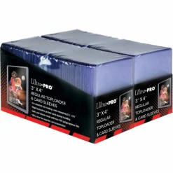 Ultra Pro Sleeves (Standard Size)>Toploaders: 3X4 Regular Sleeves (200)