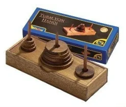Philos Houten Puzzel>Toren Van Hanoi