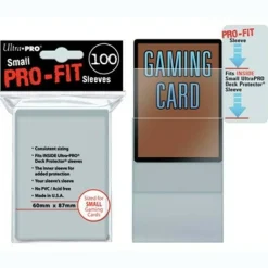 Ultra Pro Sleeves (Small Cards)> Small: Pro-Fit Clear (100)