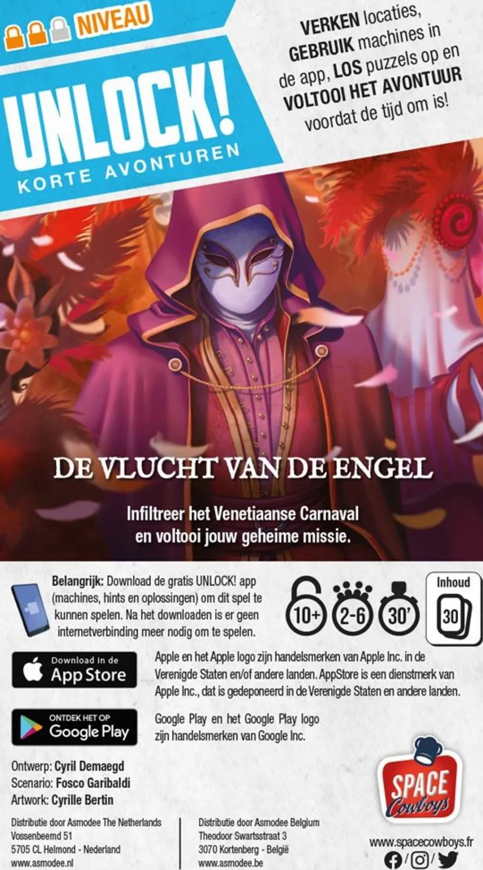 Space Cowboys Unlock>Unlock: Korte Avonturen 3 - De Vlucht Van De Engel