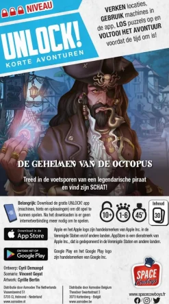 Space Cowboys Unlock>Unlock! Korte Avonturen 6: De Geheimen Van De Octopus