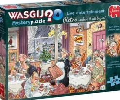 Jumbo Wasgij>Wasgij Mystery 4 Retro - Live Entertainment! (1000)