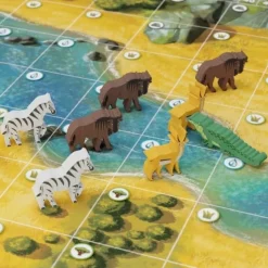White Goblin Games Tweede Kans>Wild Serengeti - Bordspel (Beschadigd, Doos Verkleurd)