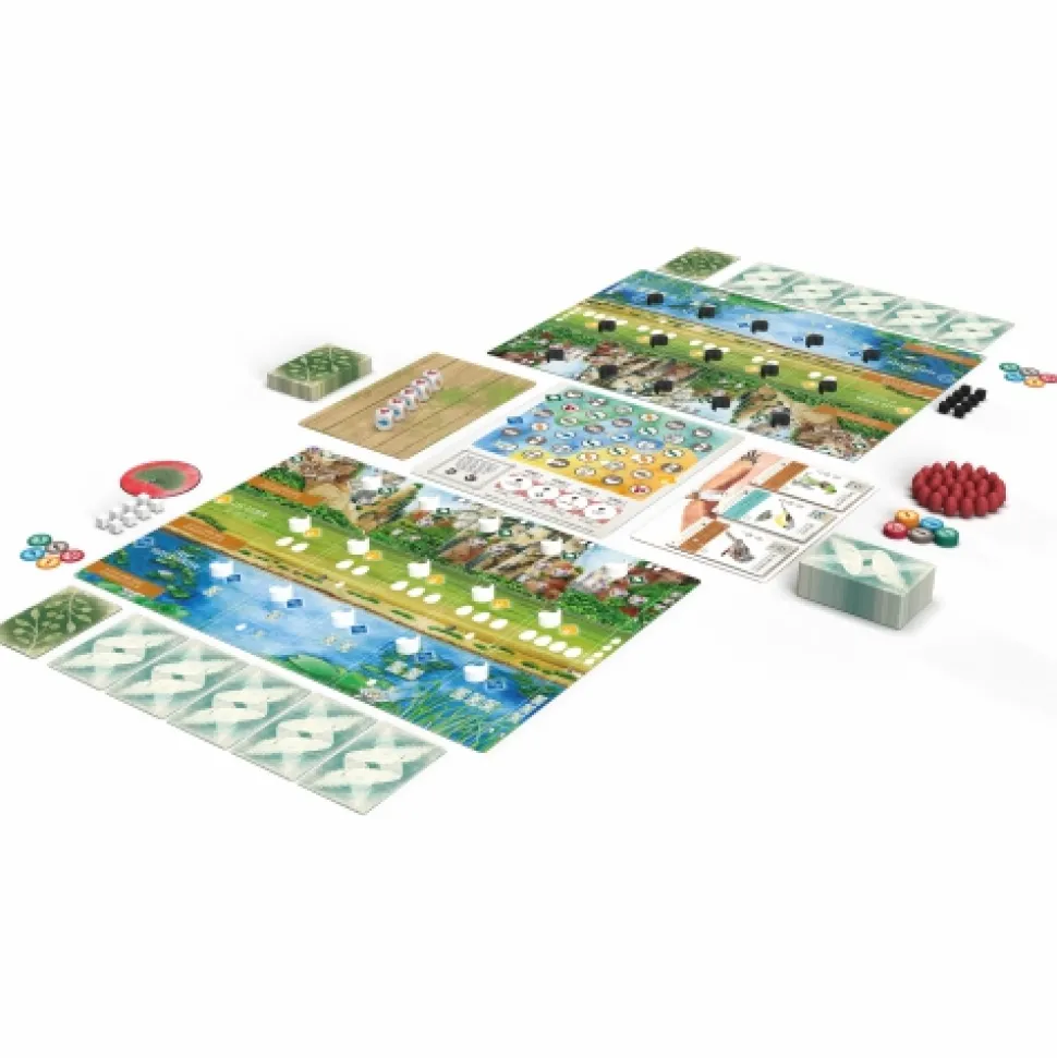 999 Games 2 Persoonsspellen>Wingspan Uitbreiding: Azie Nl